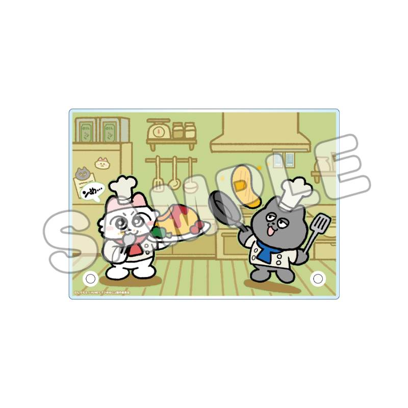 ンめねこ_アクリルプレート／KV2