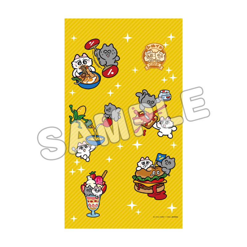 ンめねこ_マルチタペストリーのれん／描き下ろし