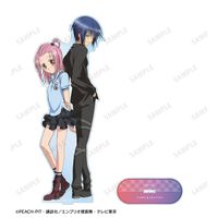 日奈森あむ　月詠イクト　THEキャラSHOP デカアクリルスタンド　訳あり しゅごキャラ！_日奈森 あむ＆月詠 イクト 特大アクリルスタンド
