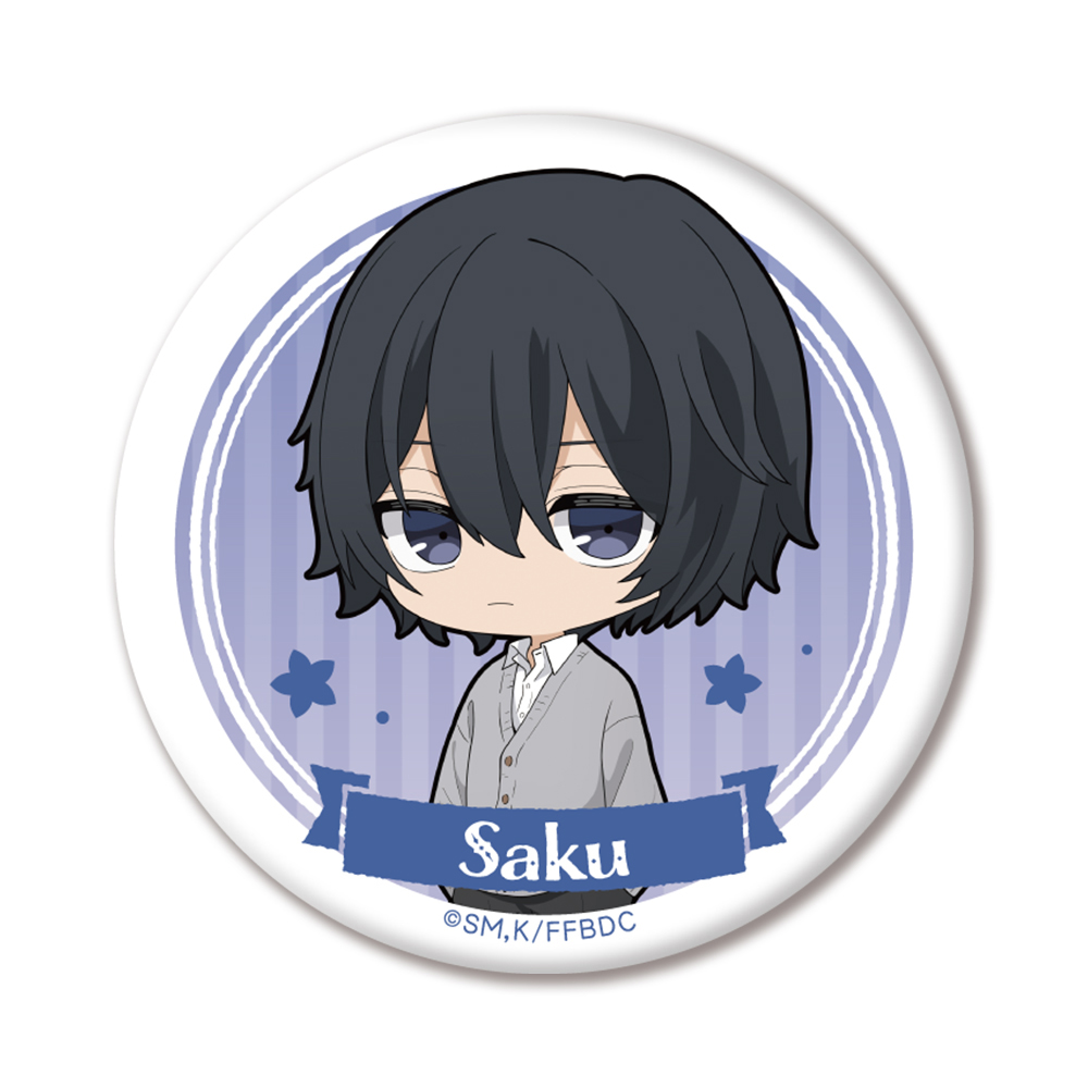 薫る花は凛と咲く eeoくじ 缶バッジ 2点セット 夏沢朔 + 保科昴 薫る花は凛と咲く eeoくじ 朔 昴 アクリルキーホルダー 缶バッジ