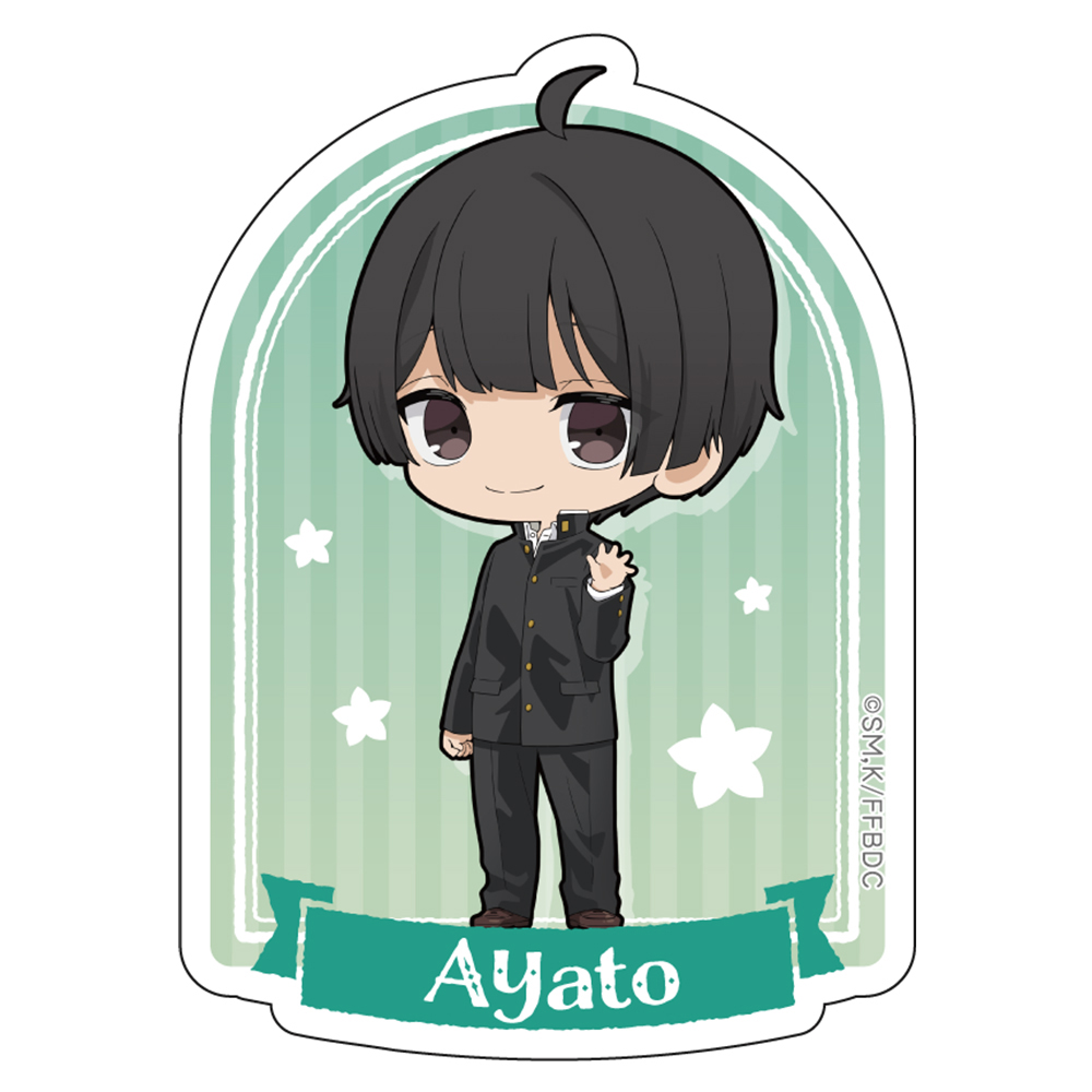 薫る花は凛と咲く_ダイカットステッカー 依田絢斗