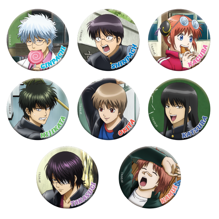 3年Z組銀八先生_キャラバッジコレクション 【BOX／8パック入り