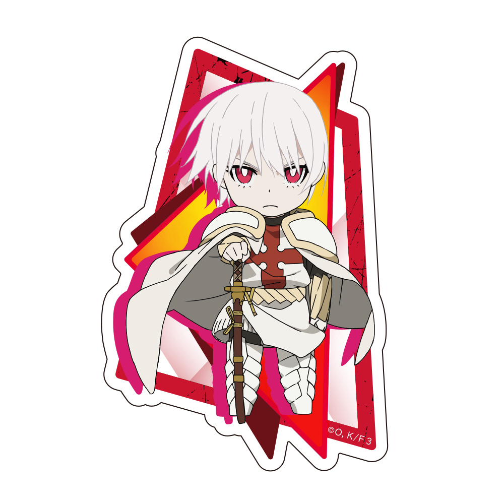 炎炎ノ消防隊 参ノ章_ダイカットステッカー 象 日下部 ミニキャラ