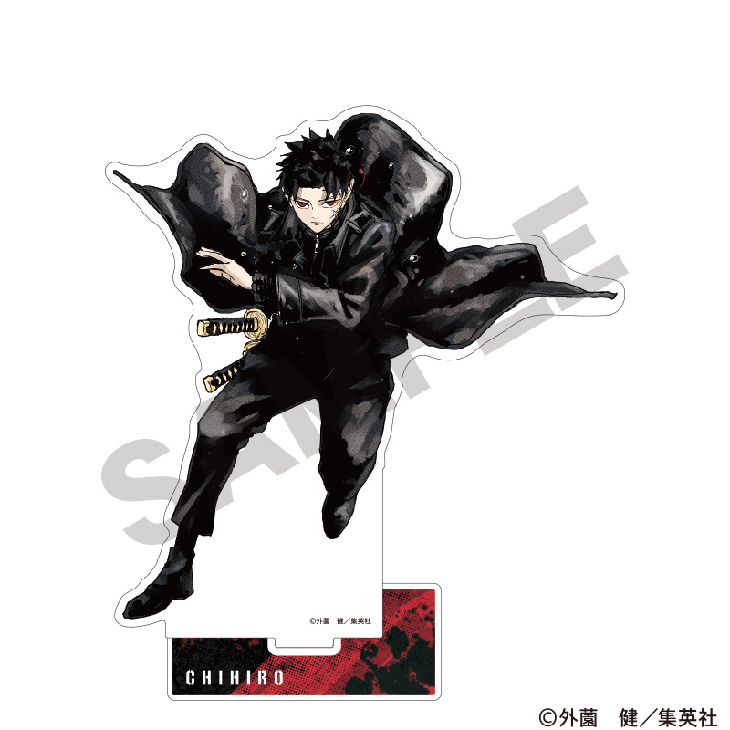 カグラバチ　箔入りアクリルアート　アクリルスタンド　まとめ売り JCS限定『カグラバチ』箔入りアクリルアート 六平千鉱と香刈