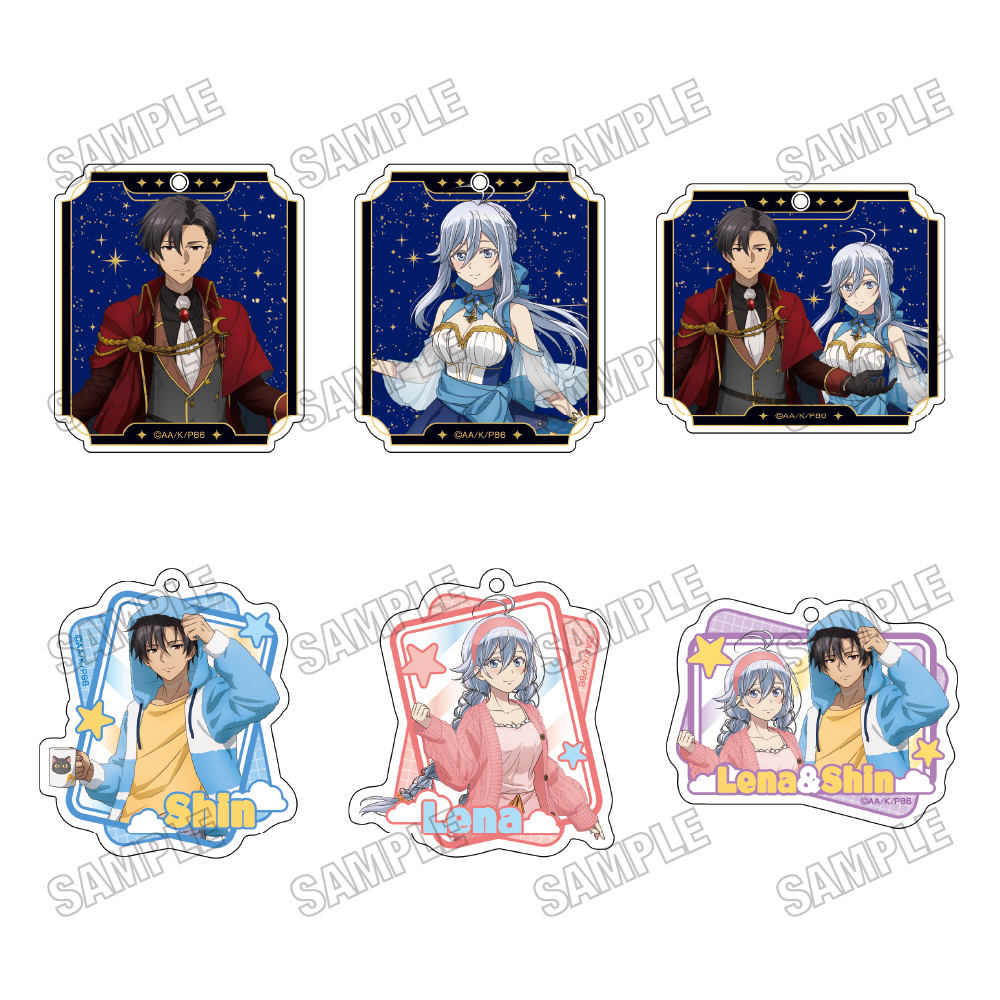 86ーエイティシックスー_描き下ろしアクリルキーホルダーコレクション　【BOX／6個入り】