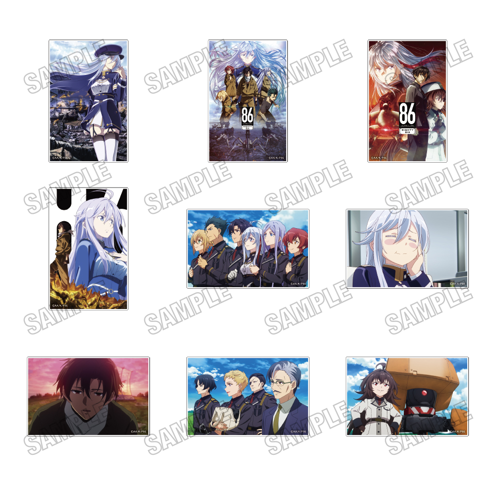 86ーエイティシックスー_アクリルブロックコレクション　【BOX／9個入り】