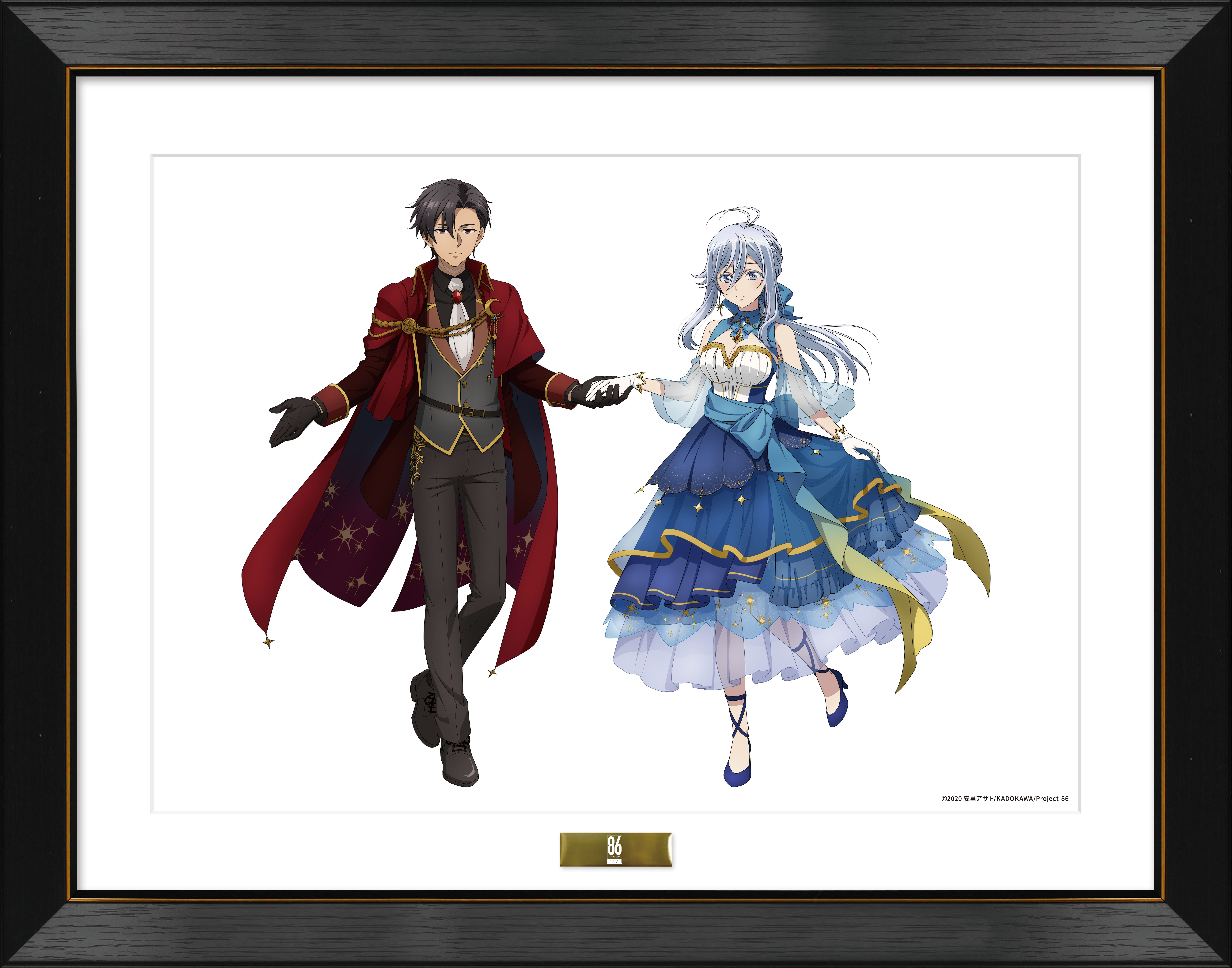 86ーエイティシックスー_描き下ろし複製原画【ドレスアップver.】