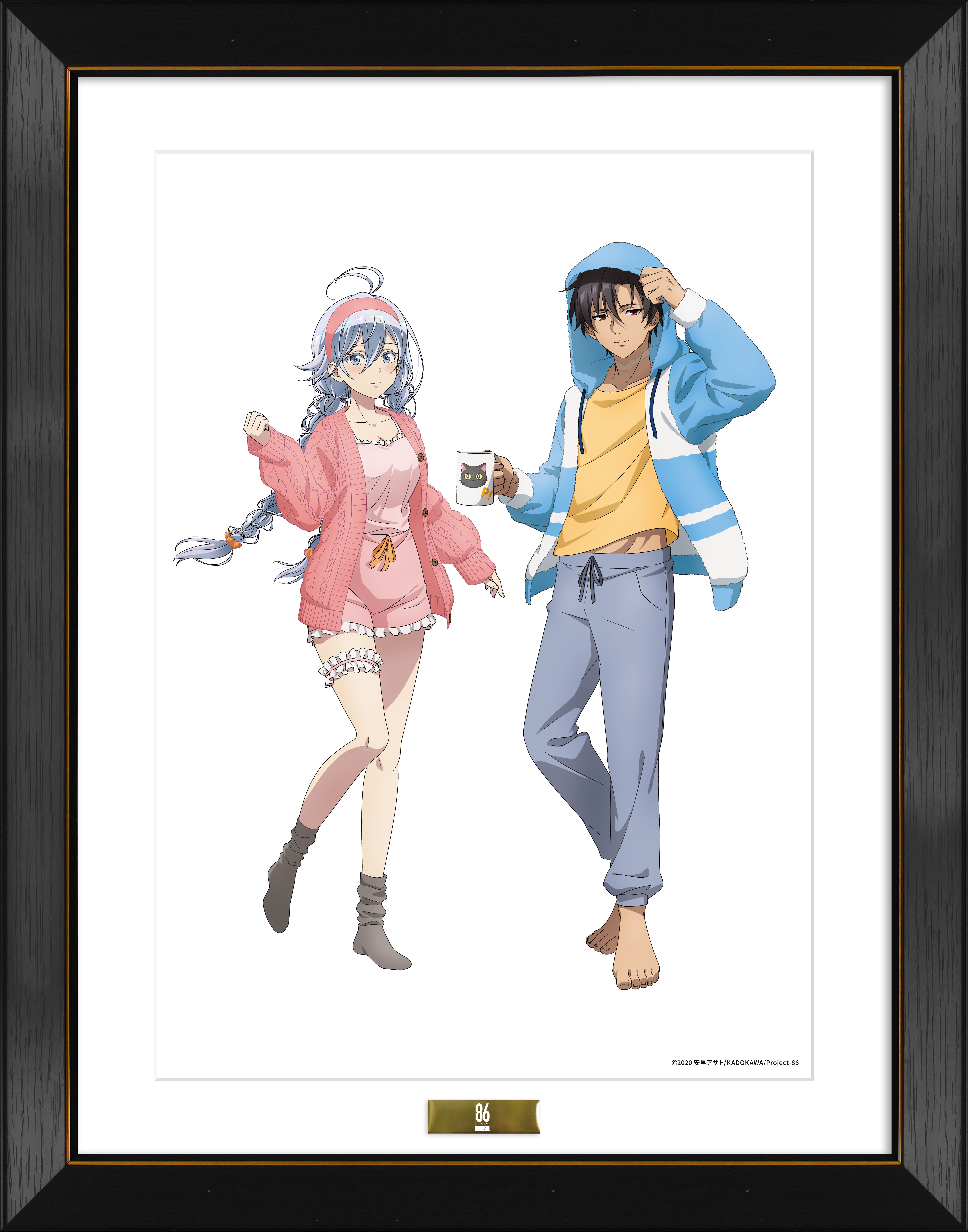 86ーエイティシックスー_描き下ろし複製原画【ルームウェアver.】