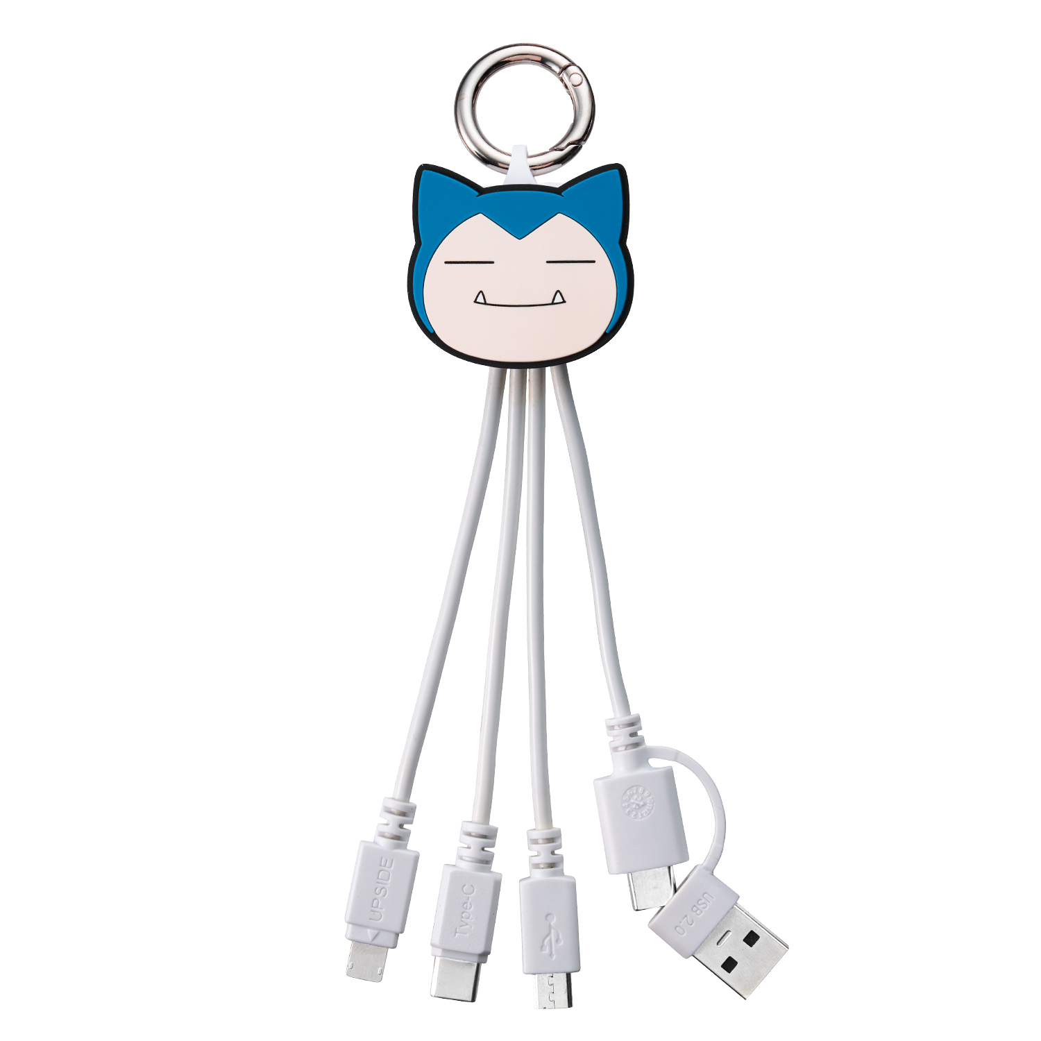 ポケットモンスター_3in2 マルチ充電ケーブル カビゴン