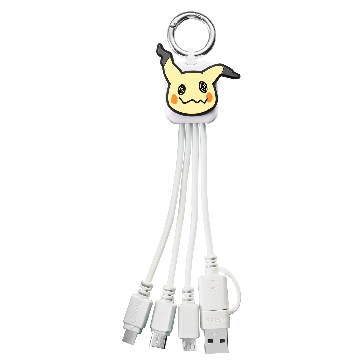 ポケットモンスター_3in2 マルチ充電ケーブル ミミッキュ2