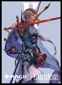 FINAL FANTASY_マジックザギャザリング??プレイヤーズカードスリーブ MFS-29 キャラクター ボーダーレス版 のばらの義士、フリオニール