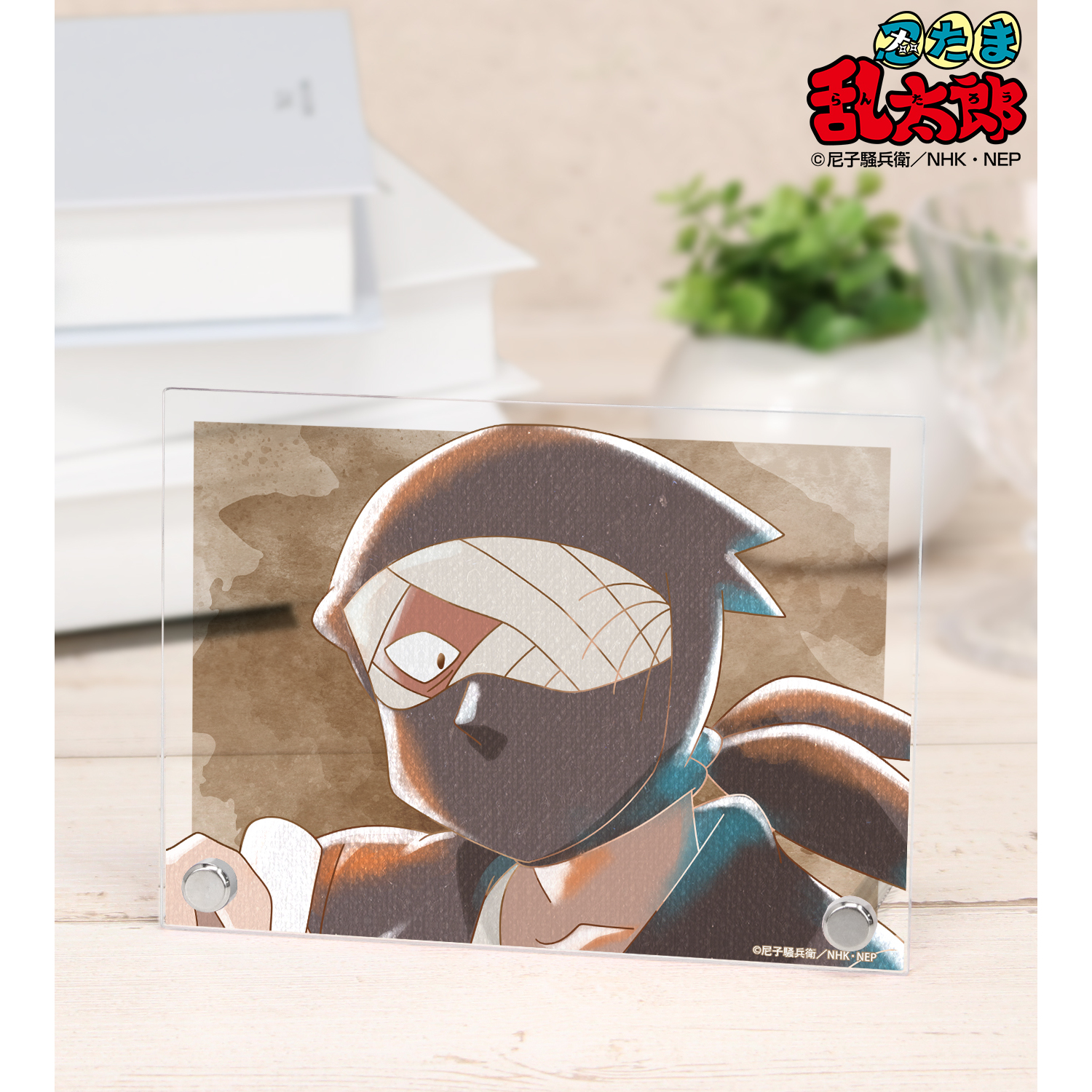 忍たま乱太郎_雑渡昆奈門 Ani-Art aqua label 第2弾 A6アクリルパネル