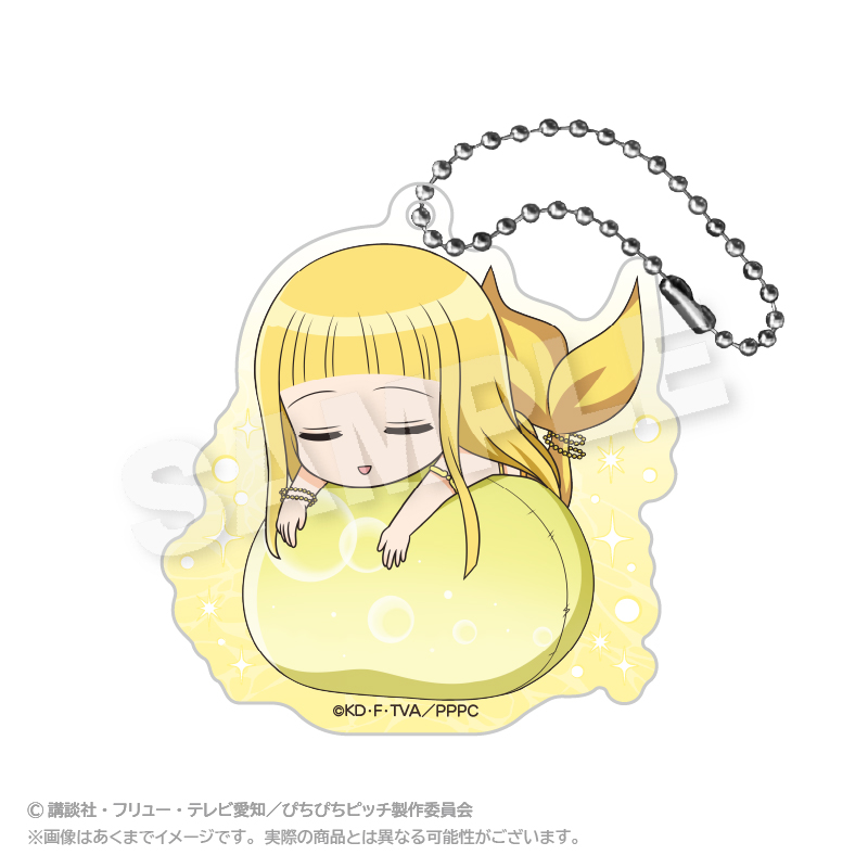 ぴちぴちピッチ_ふわみんアクリルキーホルダー　ココ