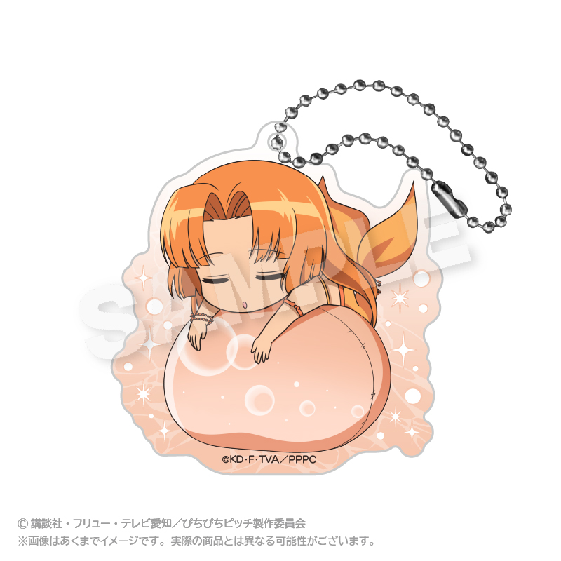 ぴちぴちピッチ_ふわみんアクリルキーホルダー　星羅
