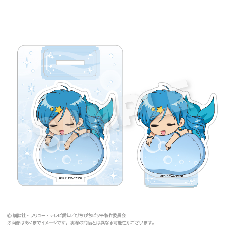 ぴちぴちピッチ 波音 アクスタ 缶バッジ クリアカード アクリルブロック ぴちぴちピッチ 波音 アクリルスタンド 缶バッジ アクリル