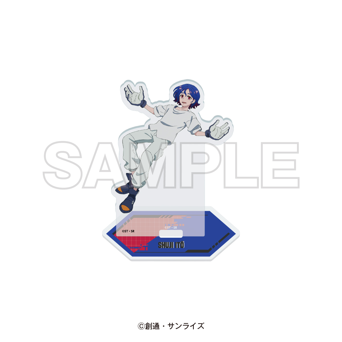 機動戦士GundamGQuuuuuuX × 東急歌舞伎町タワー CLIMAX COLLABORATION_描き下ろしアクリルスタンド　シュウジ・イトウ