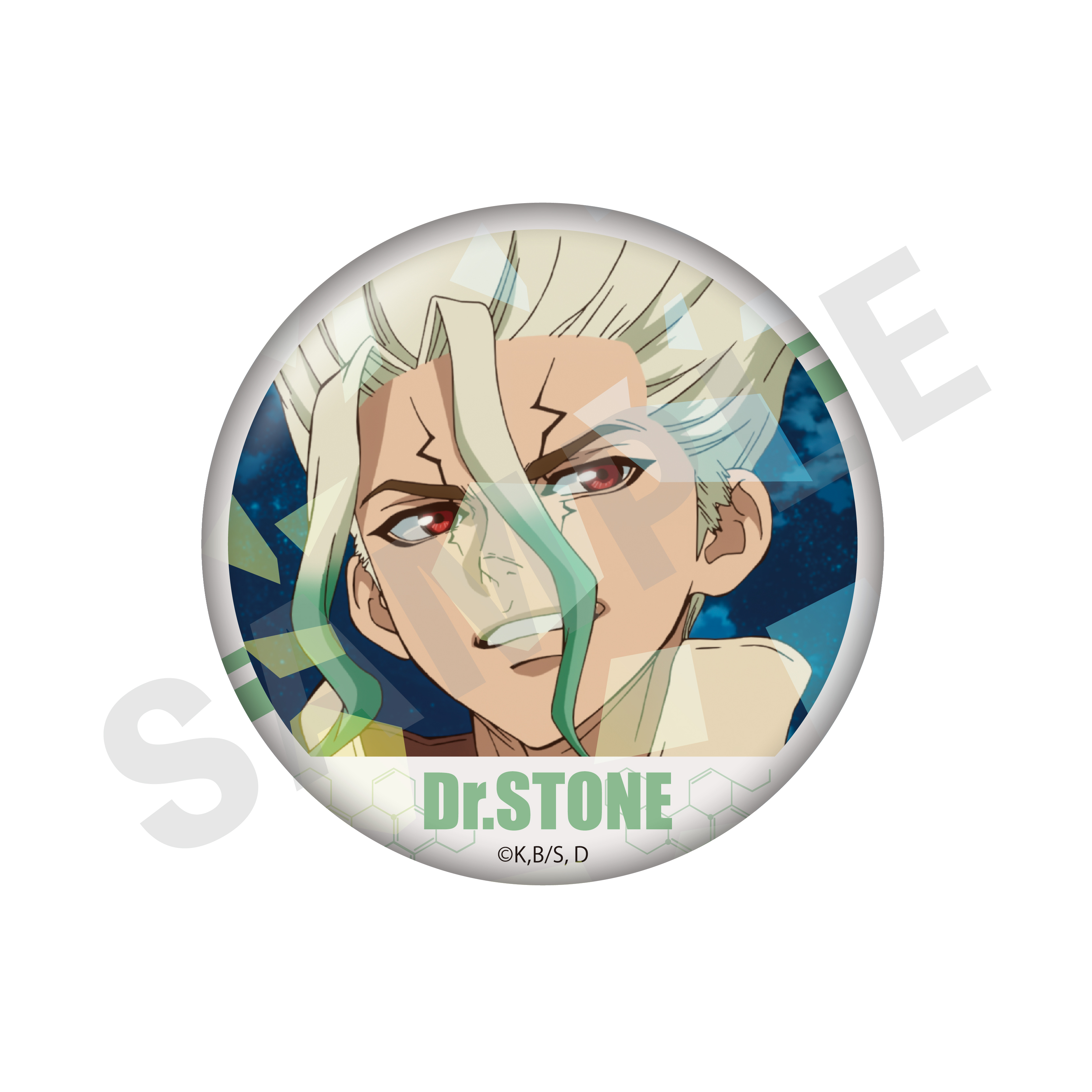 Dr.STONE 場面写 缶バッジ2 ゲン　28個 TVアニメ「Dr.STONE」 - トレーディング場面写缶バッジ