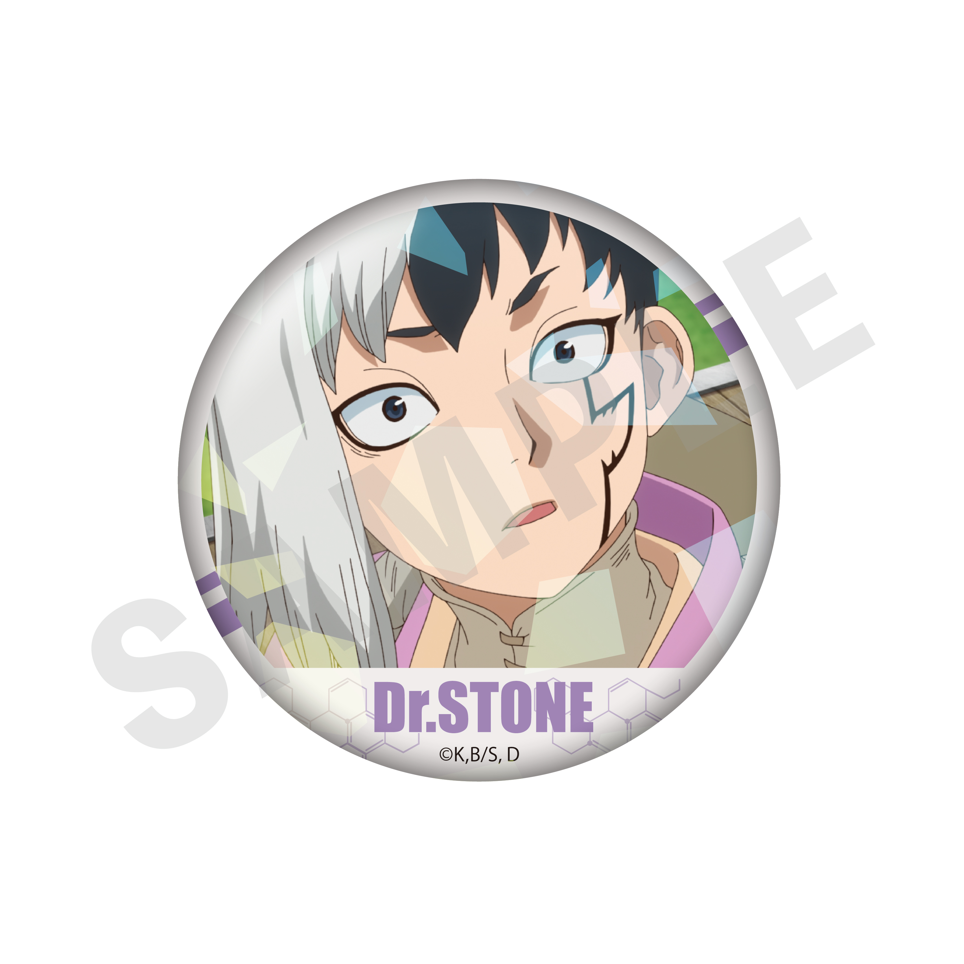 Dr.STONE_トレーディングキラキラ場面写缶バッジ （全10種