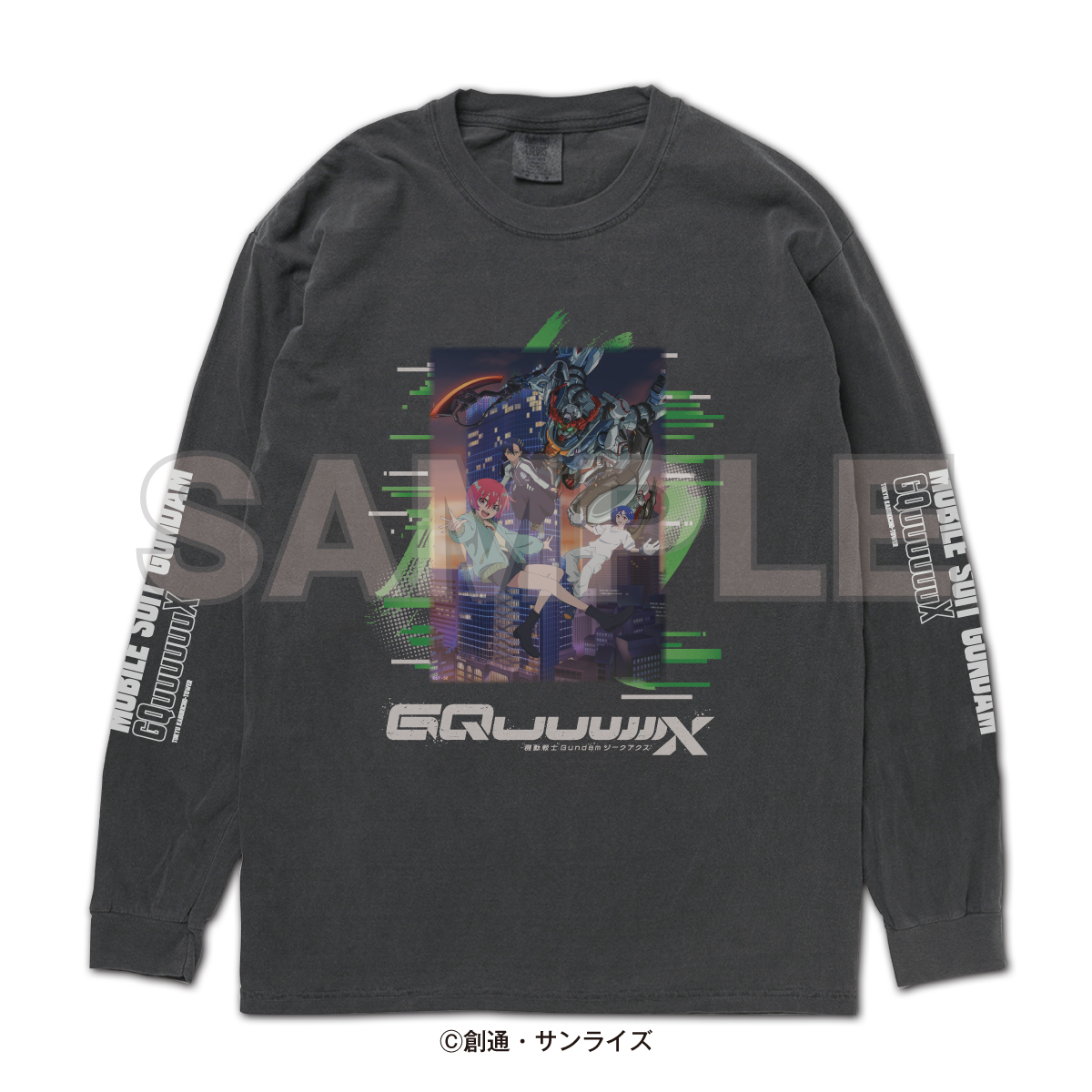 機動戦士GundamGQuuuuuuX × 東急歌舞伎町タワー CLIMAX COLLABORATION_ロングスリーブTシャツ