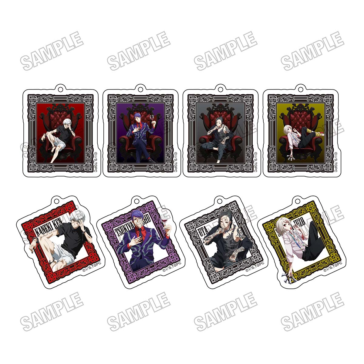 東京喰種トーキョーグール_描き下ろしアクリルキーホルダーコレクション　【コンプリートBOX／8個入り】