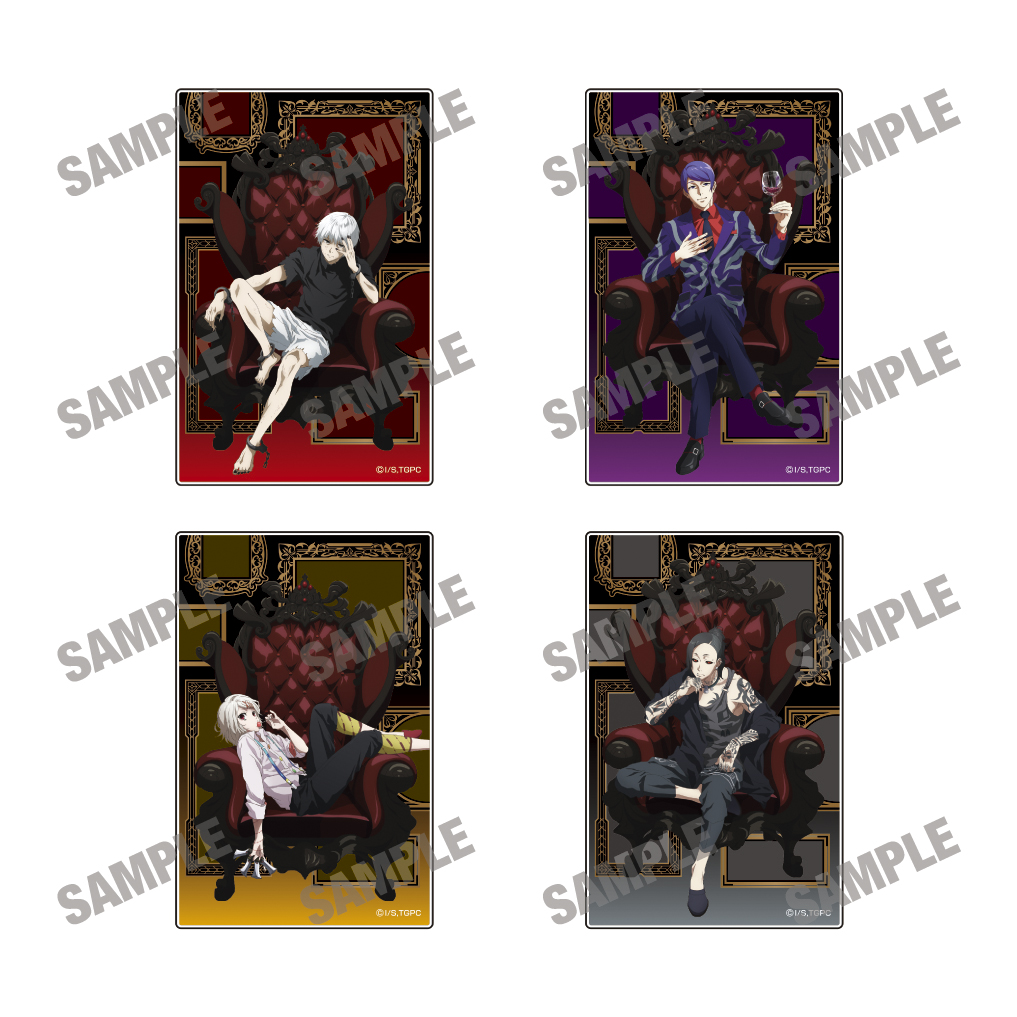 東京喰種トーキョーグール_描き下ろしアクリルブロックコレクション　【コンプリートBOX／4個入り】