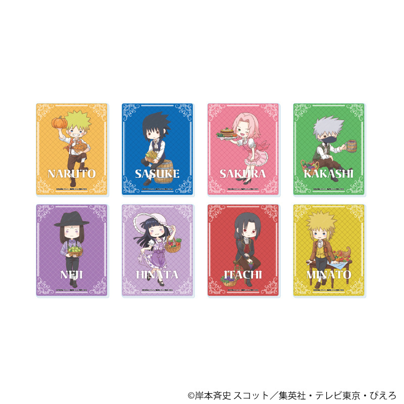 NARUTO-ナルト- 疾風伝_ミニアクリルプレート05/収穫祭ver