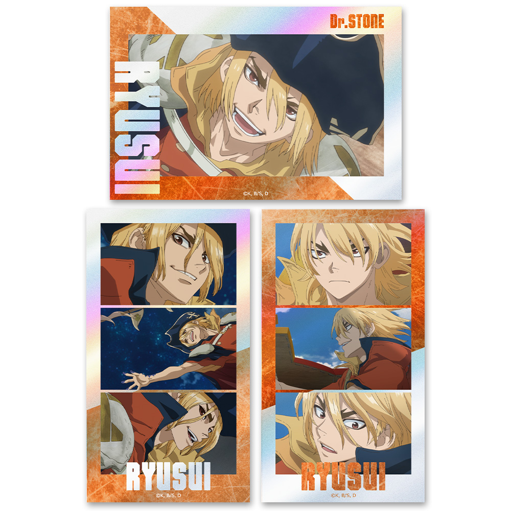 Dr.STONE_サムネイルキラステッカーセット 七海龍水