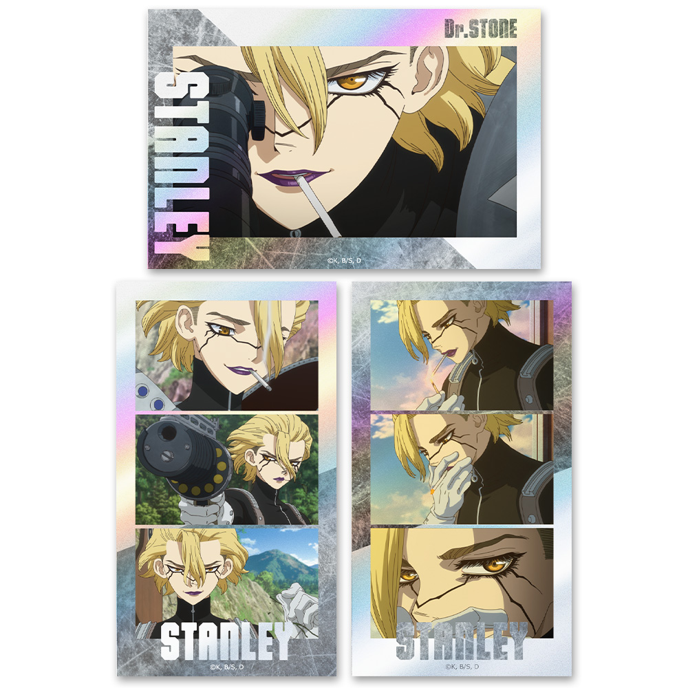 Dr.STONE_サムネイルキラステッカーセット スタンリー・スナイダー