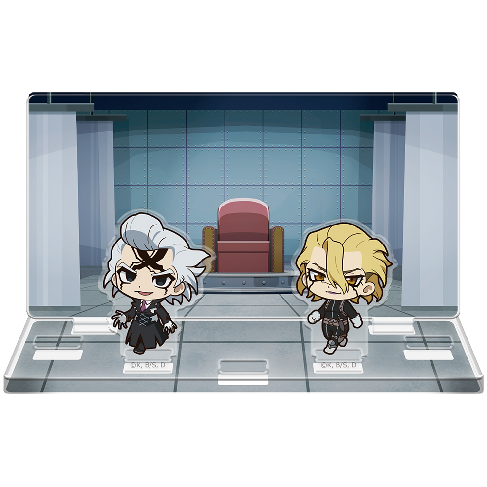 Dr.STONE_ついてっくアクリルジオラマ  ゼノ&スタンリー