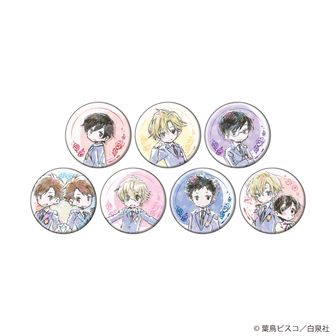LaLa　45周年限定　缶バッジ　コースター　桜蘭高校ホスト部 LaLa 45周年限定 缶バッジ コースター 桜蘭高校ホスト部