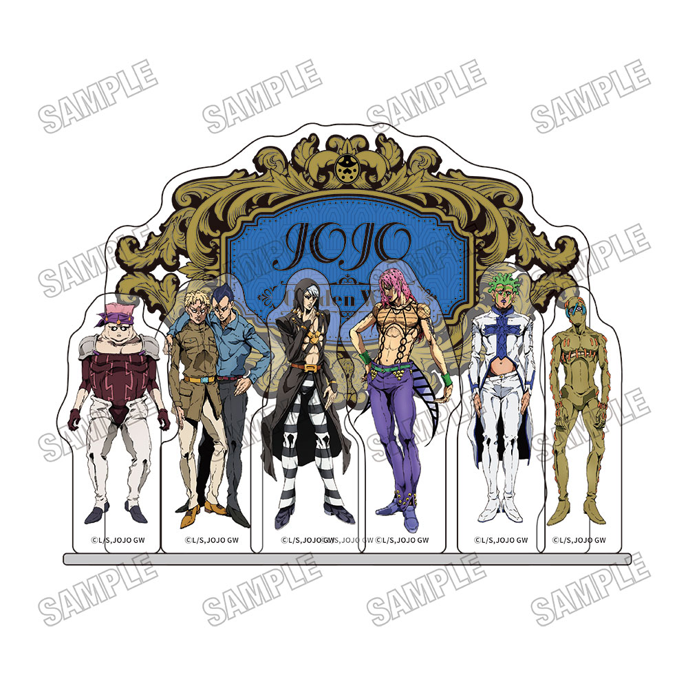 ジョジョの奇妙な冒険 黄金の風_アクリルジオラマ【RE】②