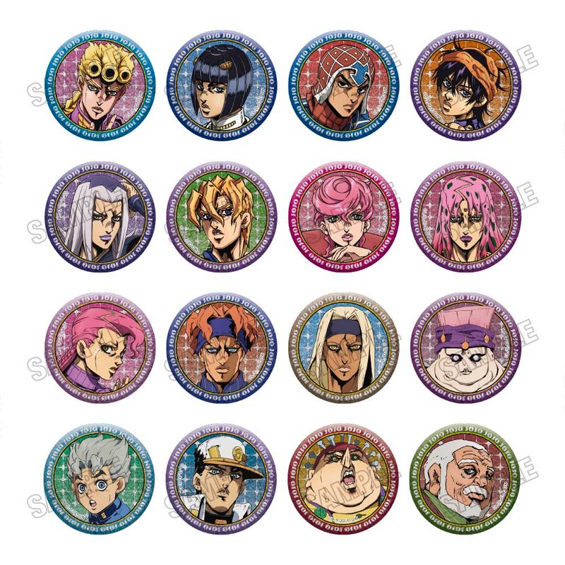 ジョジョの奇妙な冒険 黄金の風_缶バッジコレクション【RE】vol.1