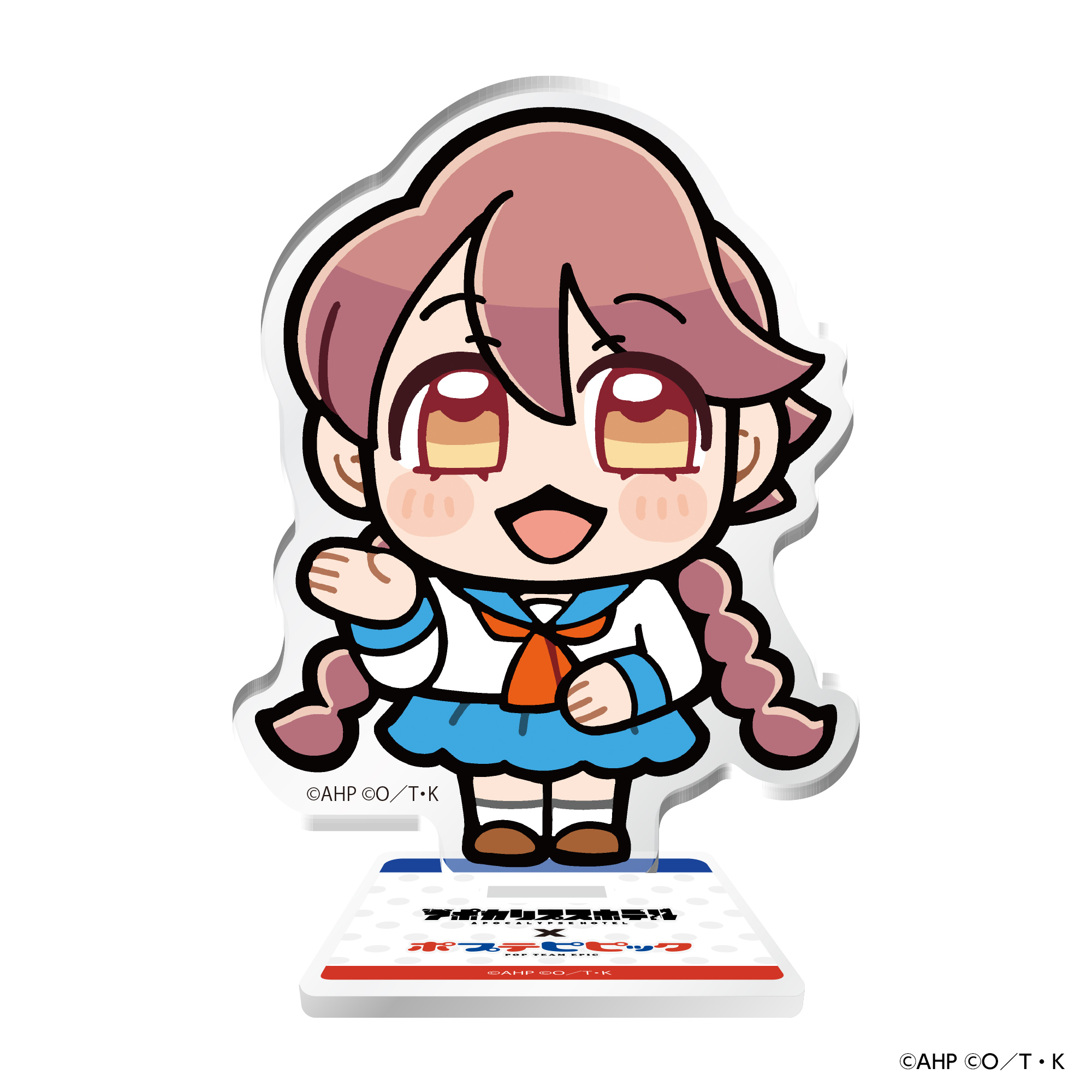 アポカリプスホテル×ポプテピピック_アクリルスタンド_ヤチヨ
