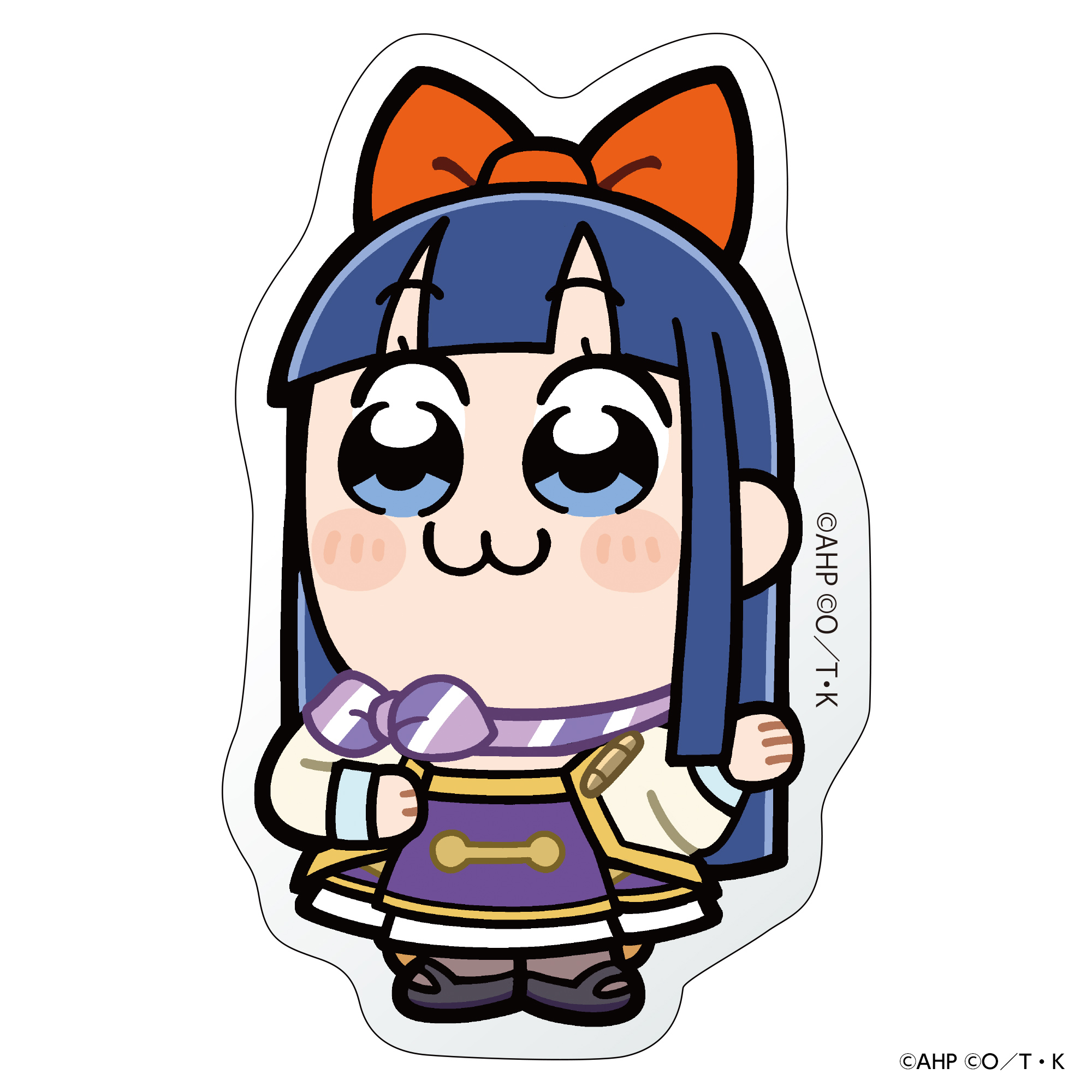 アポカリプスホテル×ポプテピピック_ステッカー_ピピ美