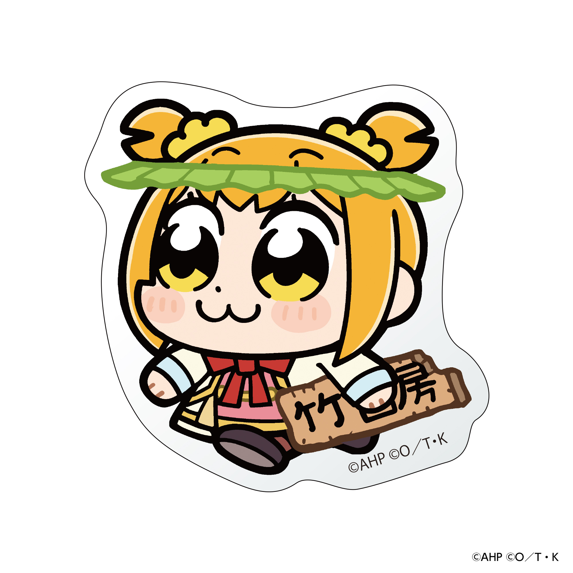 アポカリプスホテル×ポプテピピック_ステッカー_ポプ子