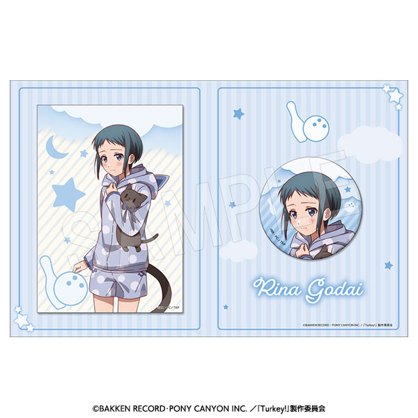 Turkey!_缶バッジ&ブロマイドセット リラックスタイムVer. 五代利奈