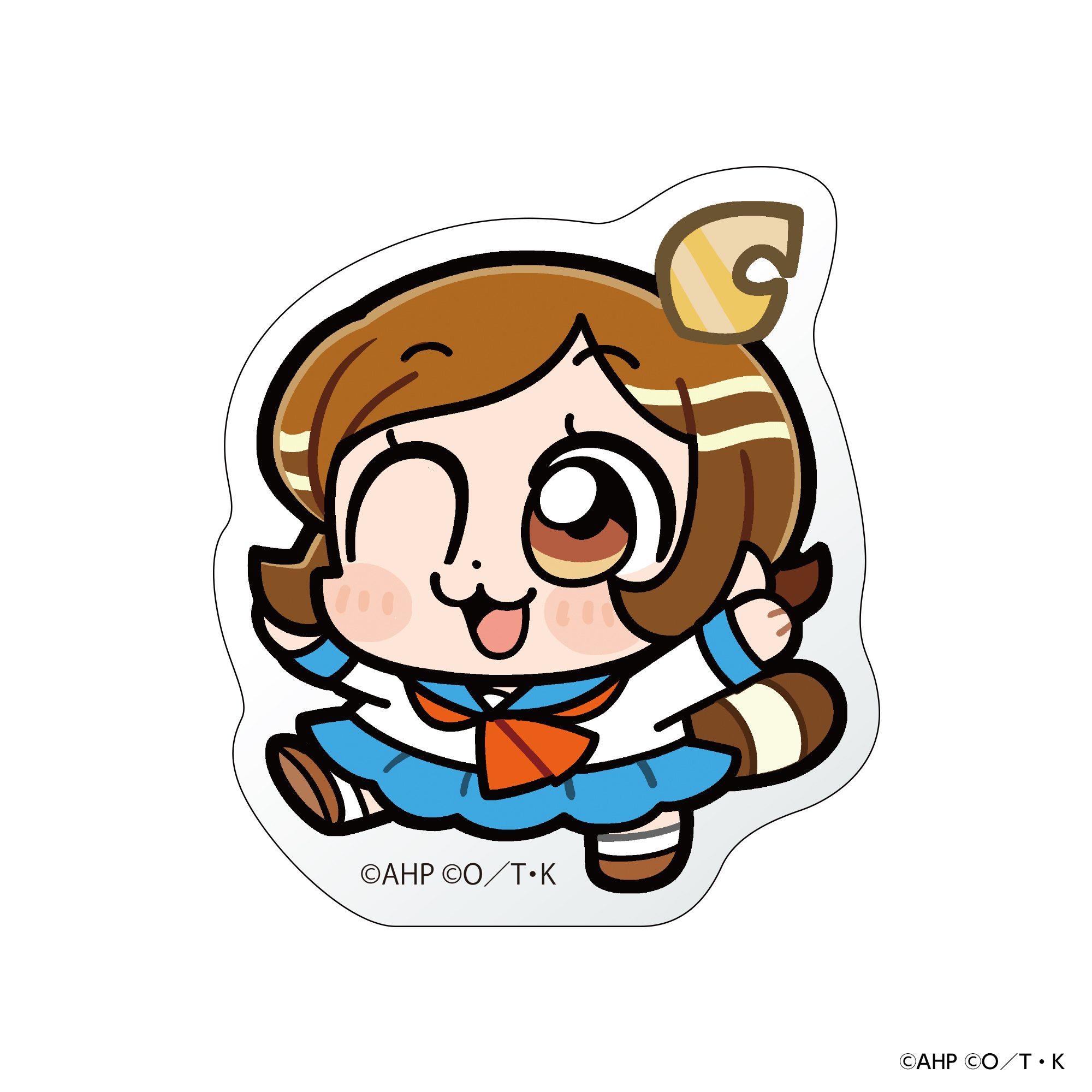 アポカリプスホテル×ポプテピピック_ステッカー_ポン子