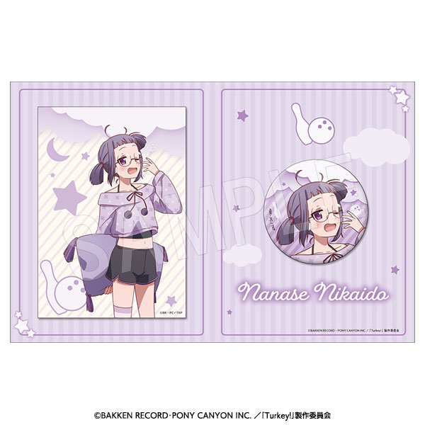 Turkey!_缶バッジ&ブロマイドセット リラックスタイムVer. 二階堂七瀬