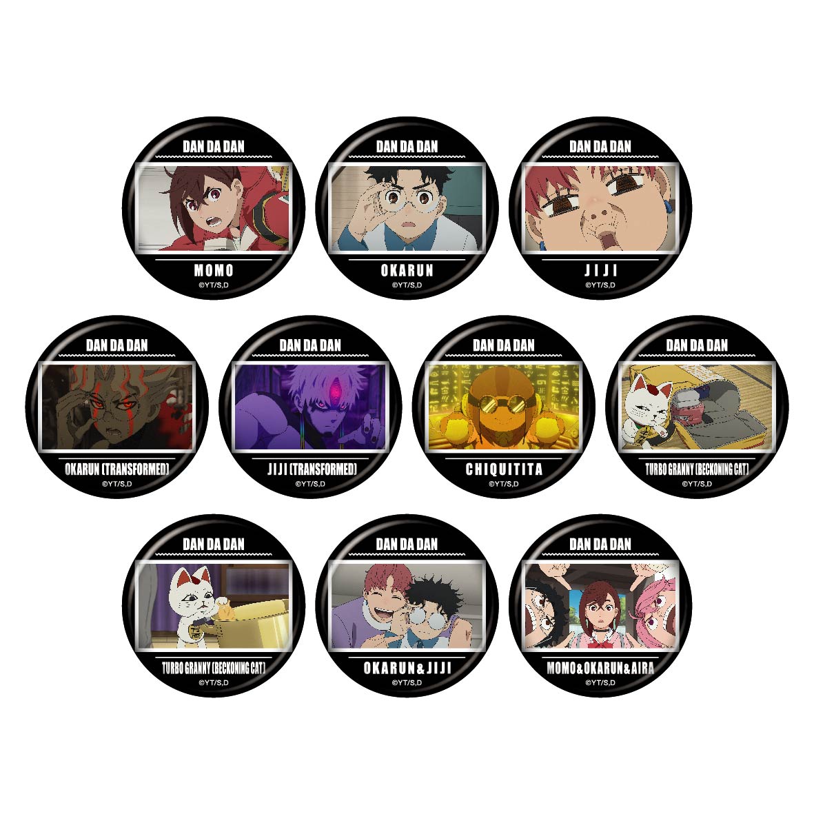 ダンダダン_トレーディング場面写缶バッジ Vol.4 【BOX／10個入り】