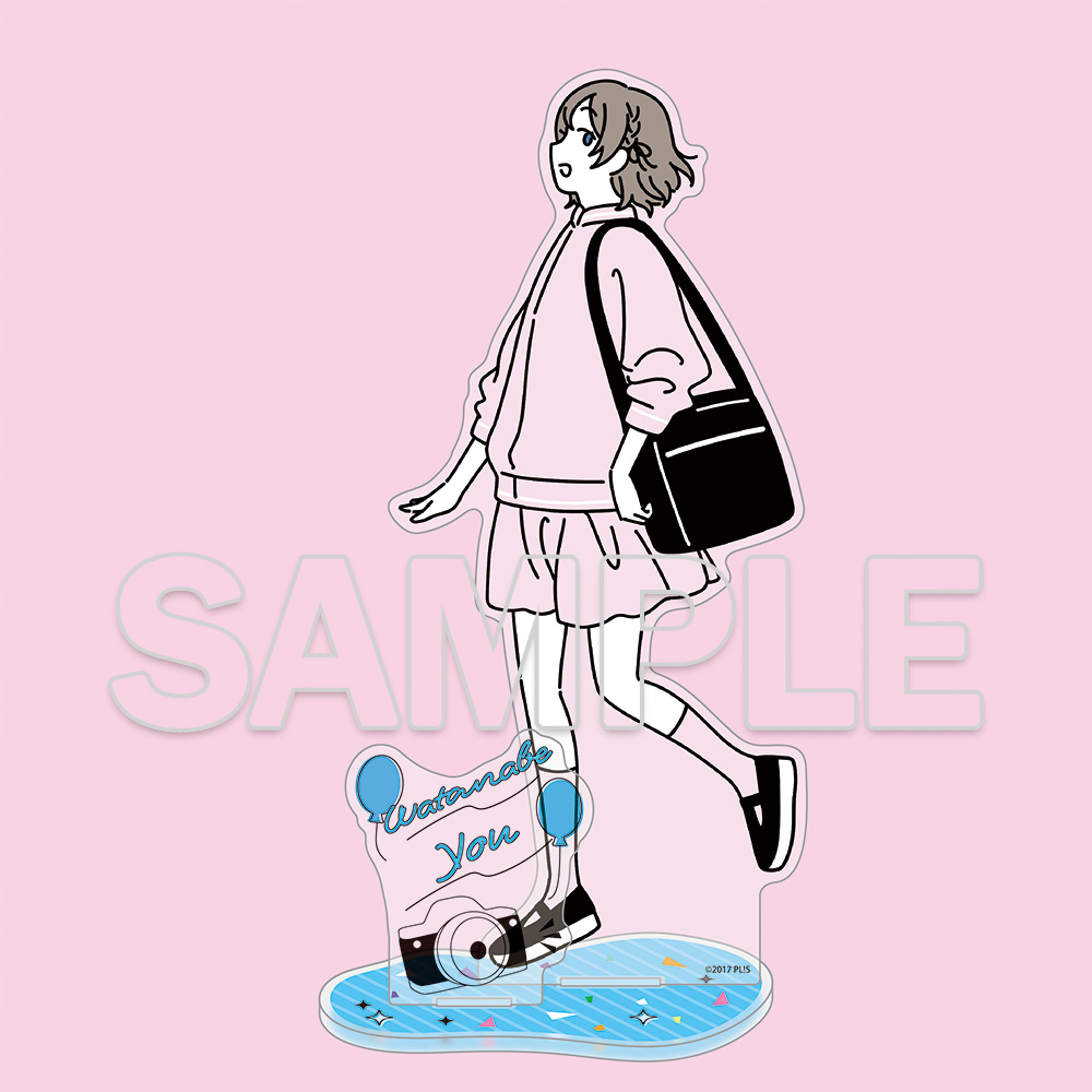 ラブライブ!シリーズ_お散歩は季節をまとって。アクリルフィギュア 渡辺 曜