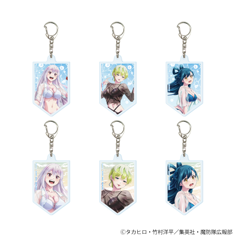 魔都精兵のスレイブ_アクリルキーホルダー01/コンプリートセット(全6種)(描き下ろしイラスト)【コンプリートセット/6個入り】