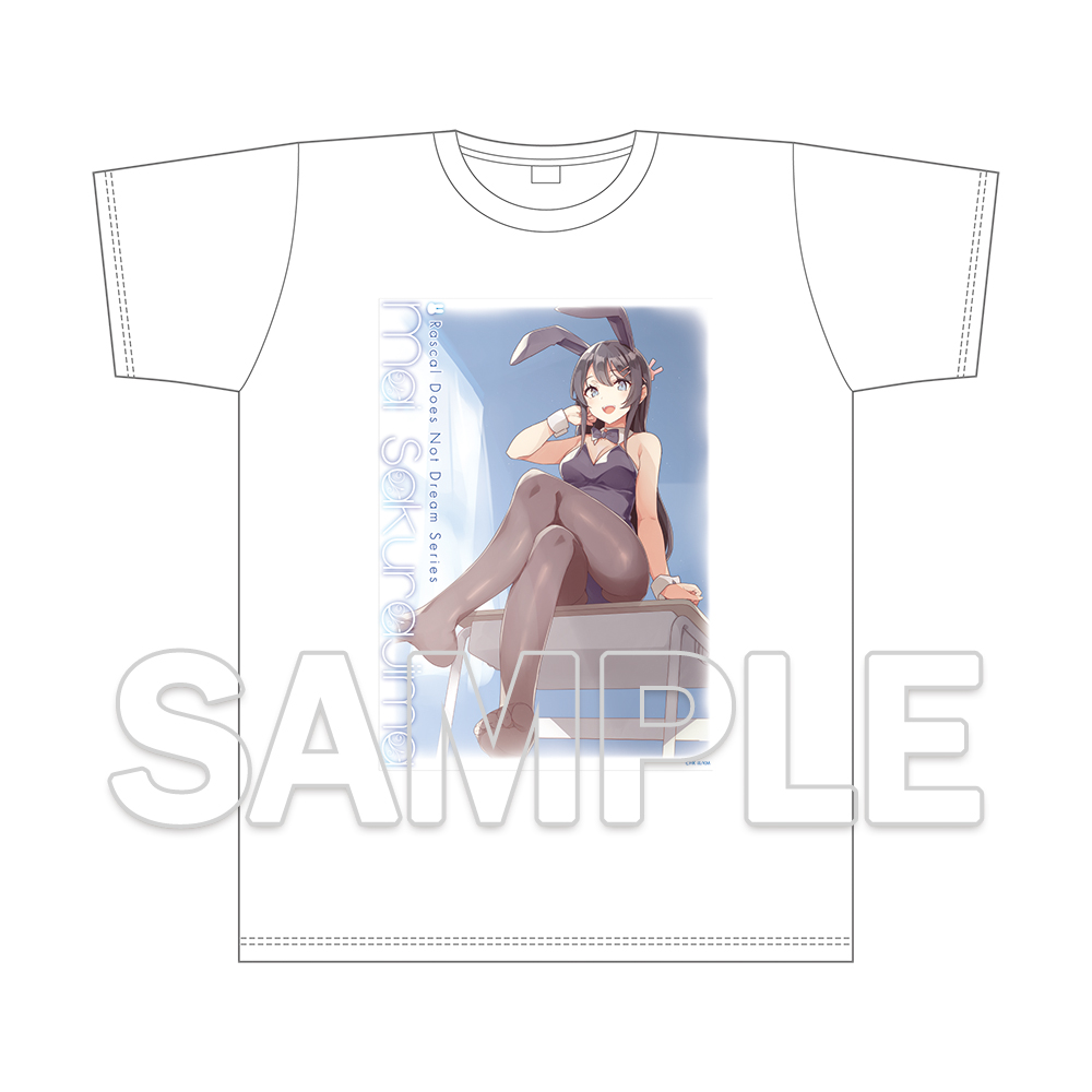 青春ブタ野郎シリーズ_Lサイズ_10周年記念描き下ろしTシャツ