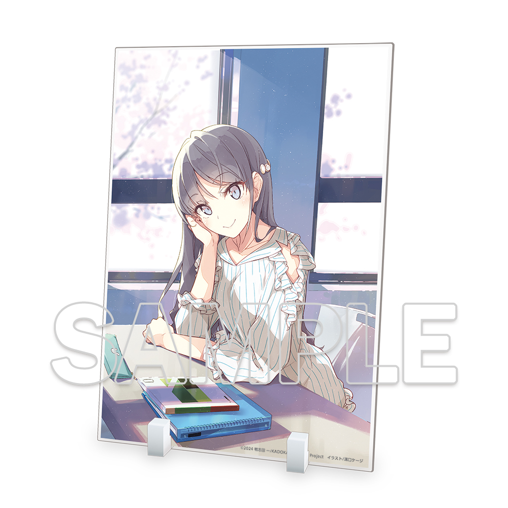 青春ブタ野郎はサンタクロースの夢を見ない_制作決定ビジュアル アクリルプレート