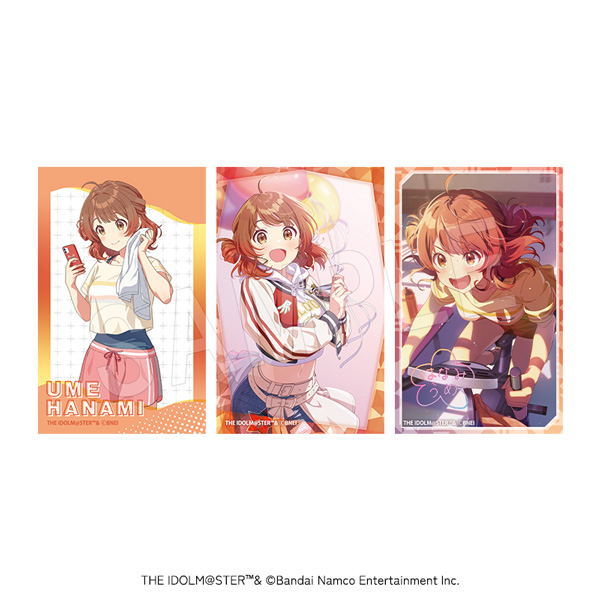 学園アイドルマスター_ハードブロマイド(3枚セット) 花海佑芽