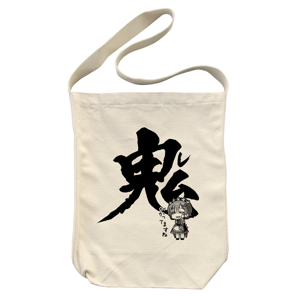 Re:ゼロから始める異世界生活_レム 鬼がかってますね ショルダートート/NATURAL