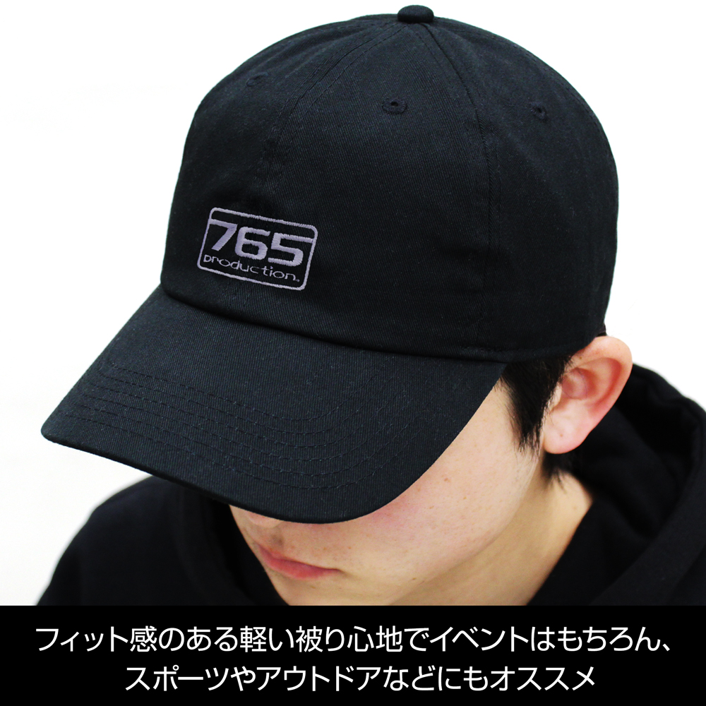 アイドルマスター_765プロ 刺繍ローキャップ/BLACK | 公式グッズ