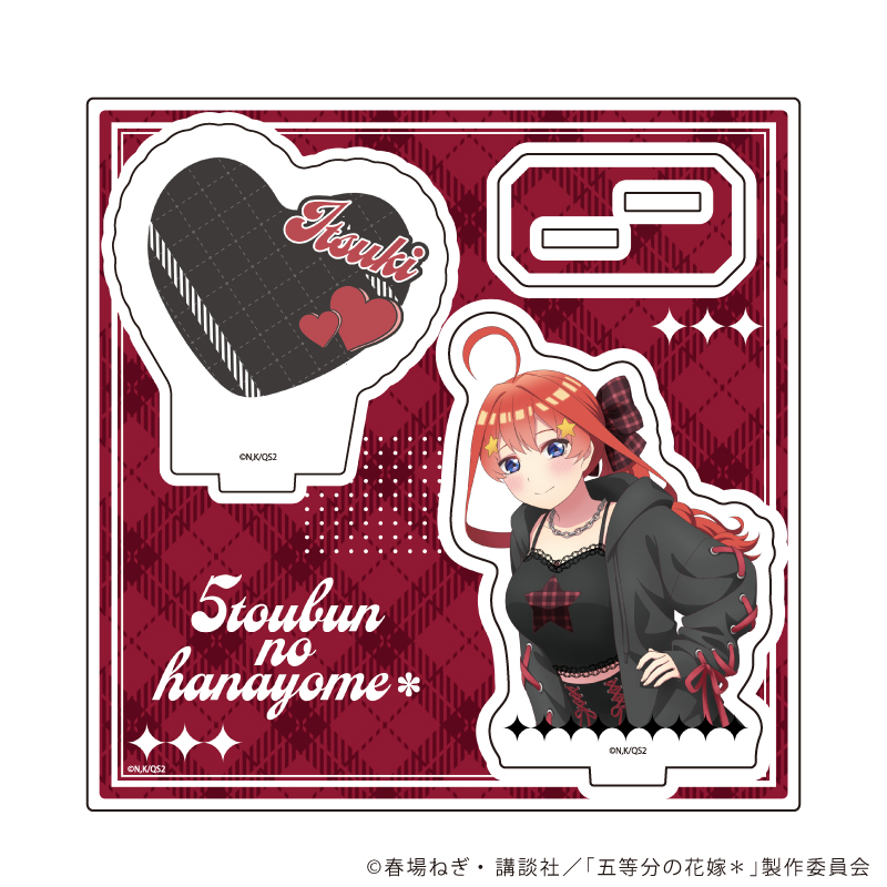 五等分の花嫁＊_アクリルスタンドプレート10/五月 甘辛ロックver.(描き下ろしイラスト)