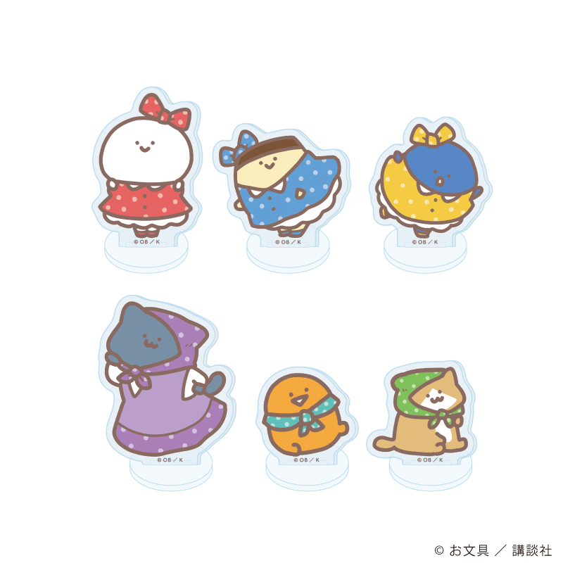 お文具といっしょ_アクリルぷちスタンド27/レトロポップver