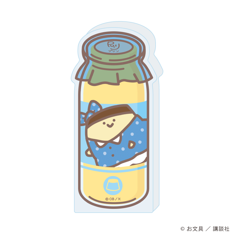 ※ぷりんさん専用※ お文具といっしょ_コレクションボトル11/プリンさん プリンver.(描き