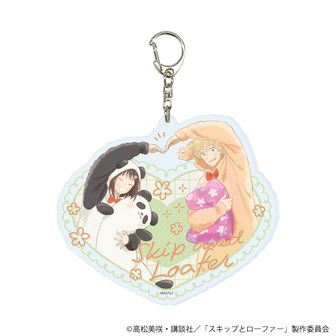 【日本未発売】スキップとローファー　アクリルブロック　流砂　2点セット 日本未発売】スキップとローファー アクリルブロック 流砂 2点